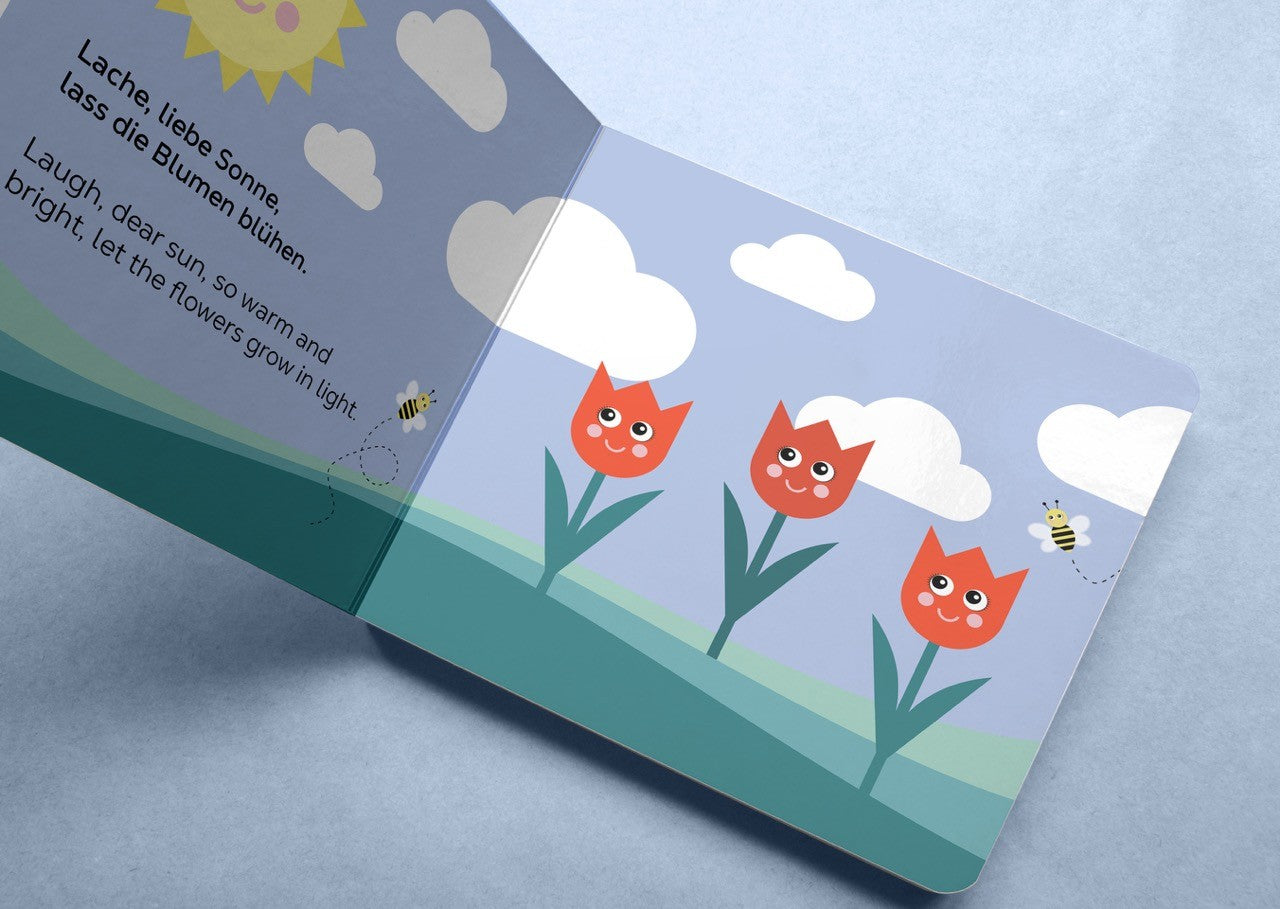 Lache, liebe Sonne - Deutsch und Englisch