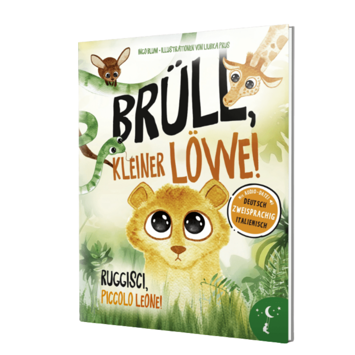 Brüll, kleiner Löwe - Deutsch und Italienisch