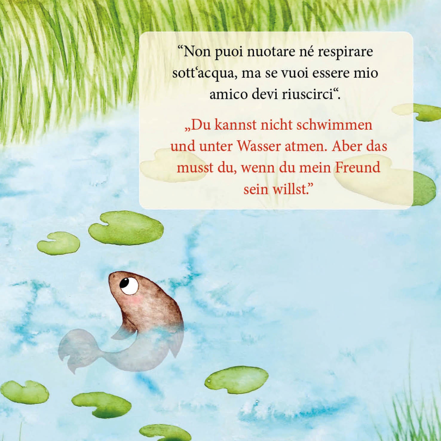 Flieg, kleiner Vogel - Vola uccellino - Deutsch und Italienisch