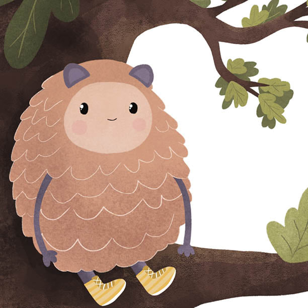 Das Wuschelmonster - The Fluffy Monster: Zweisprachiges Bilderbuch in Deutsch und Englisch über Freundschaft und Vorurteile. Ab 3 Jahren.