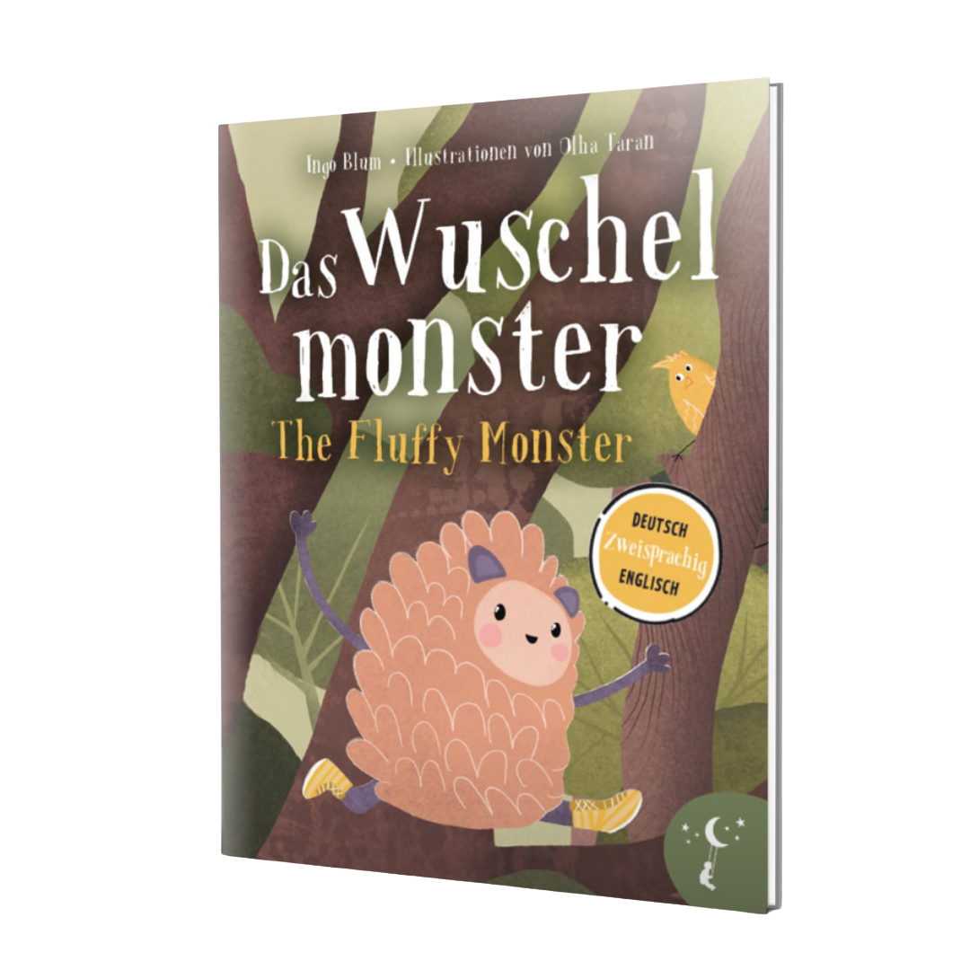 Das Wuschelmonster - Deutsch und Englisch