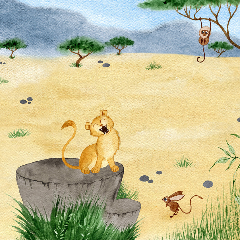 Brüll, kleiner Löwe - Rugis, petit lion: Zweisprachiges Bilderbuch in Deutsch und Französisch über Selbstvertrauen und Identität. Ab 3 Jahren.