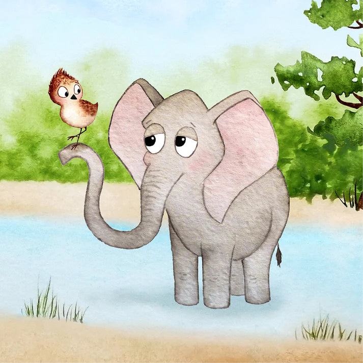 Flieg, kleiner Vogel - Vole, petit oiseau - Zweisprachiges Bilderbuch Deutsch und Französisch über Freundschaft und Angstbewältigung. Ab 3 Jahren.