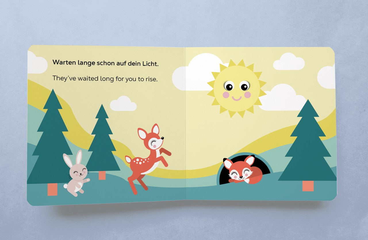 Lache, liebe Sonne - Deutsch und Englisch