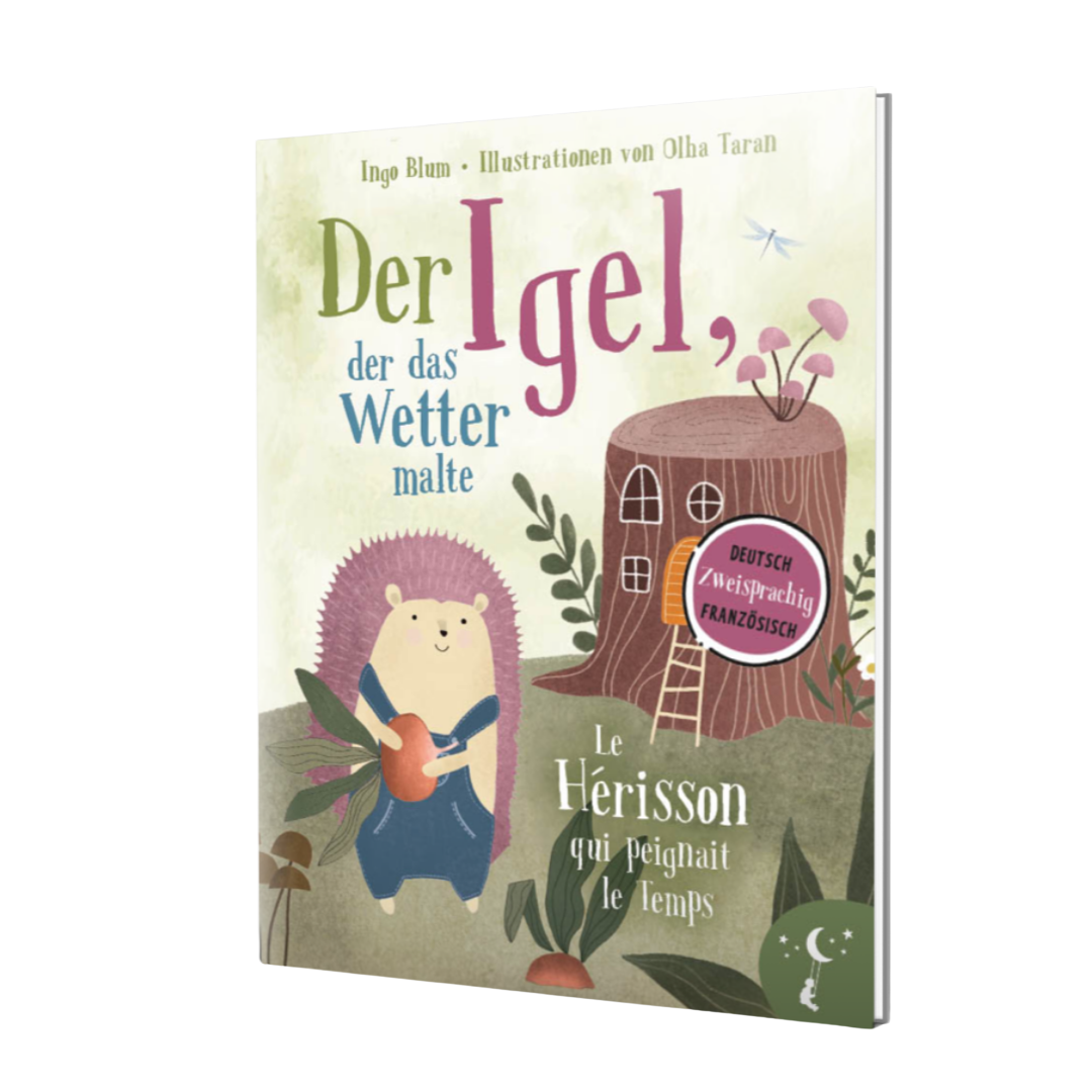 Der Igel, der das Wetter malte - Deutsch und Französisch