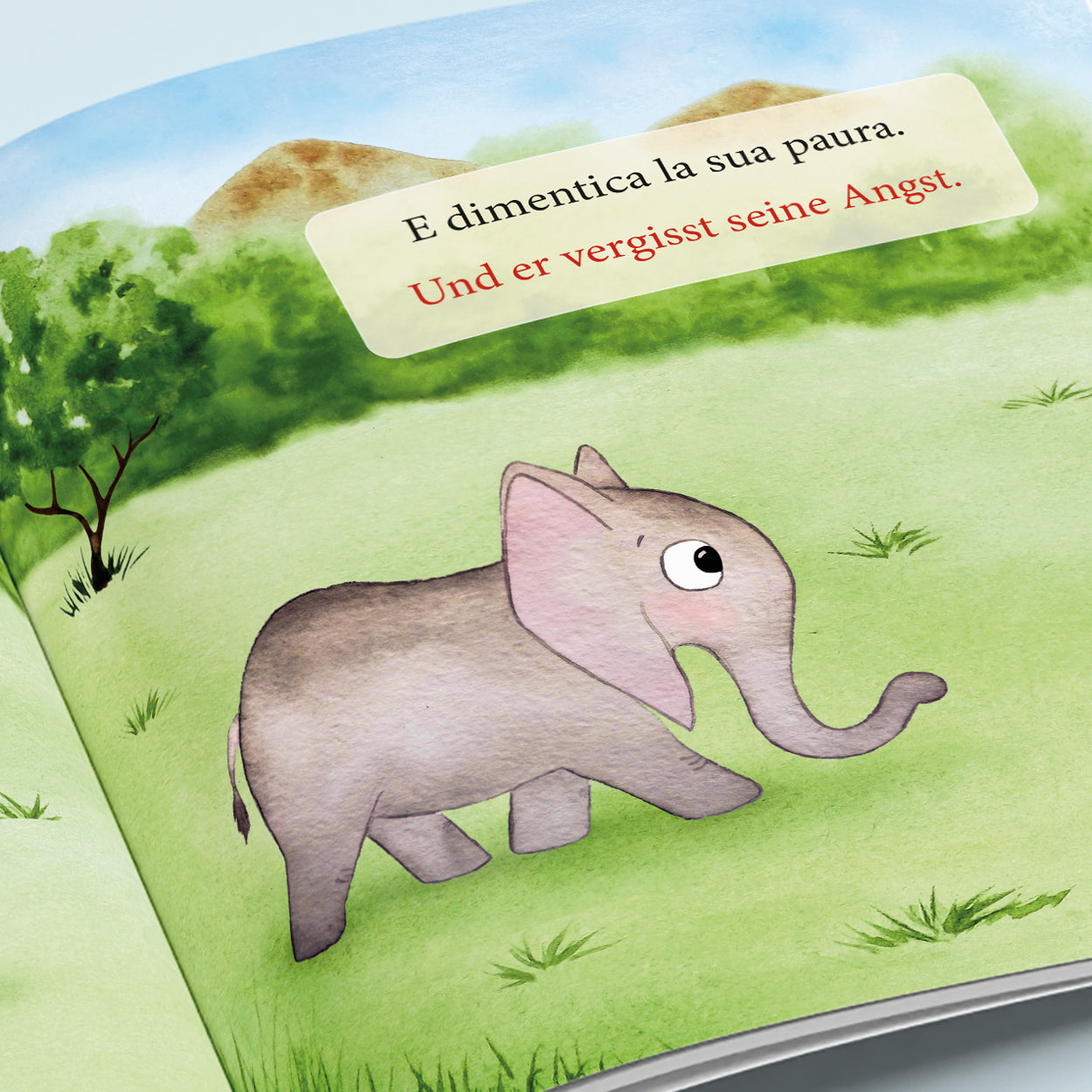 Flieg, kleiner Vogel - Vola uccellino - Deutsch und Italienisch