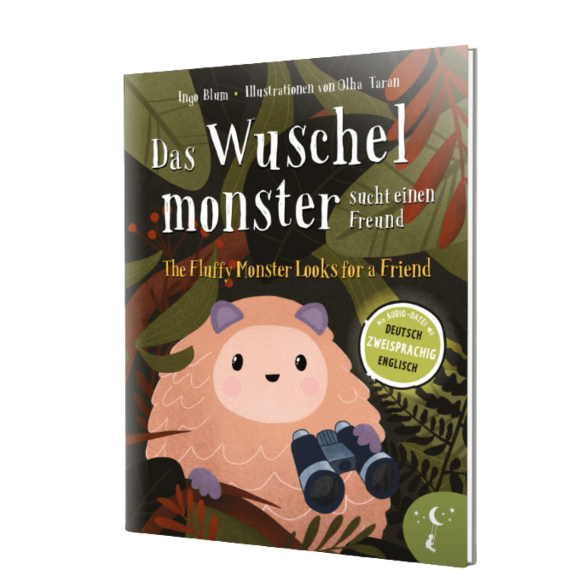 Das Wuschelmonster sucht einen Freund - Deutsch und Englisch