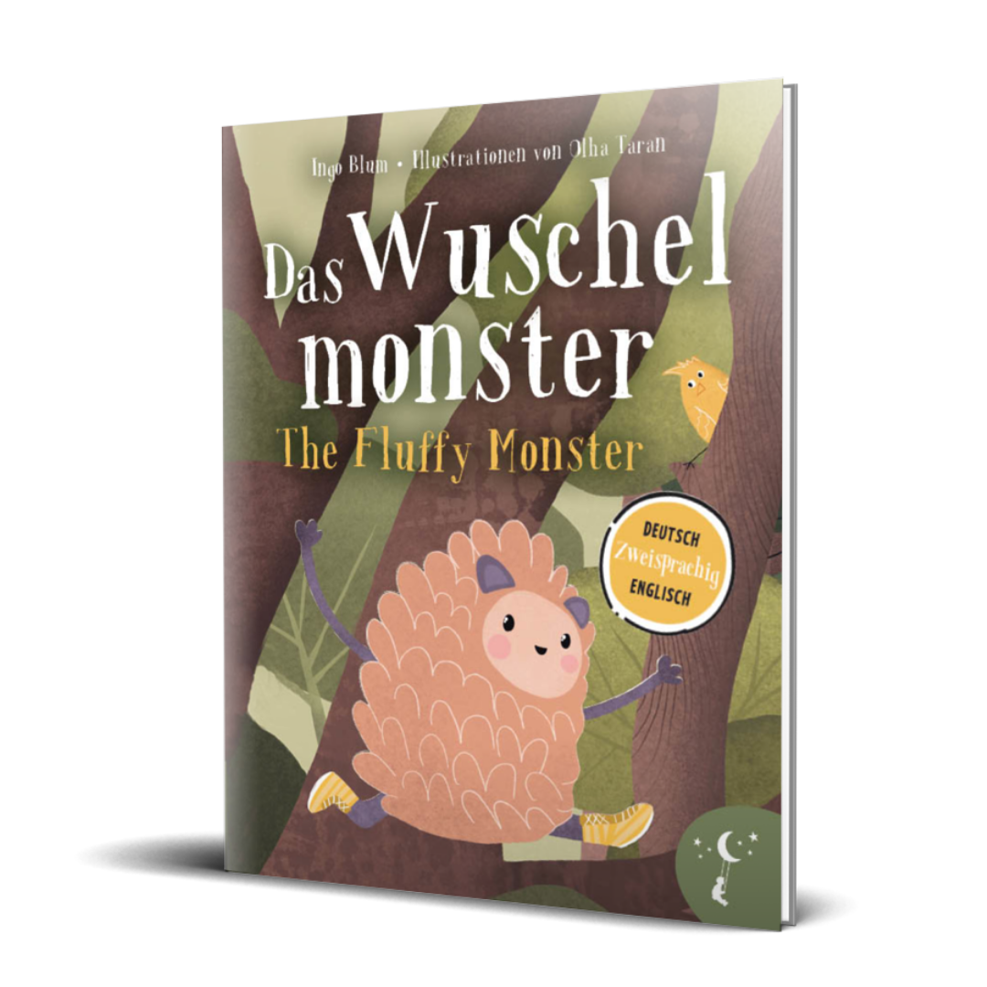 Das Wuschelmonster - The Fluffy Monster: Zweisprachiges Bilderbuch in Deutsch und Englisch über Freundschaft und Vorurteile. Ab 3 Jahren.