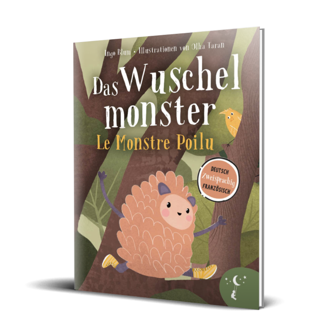 Das Wuschelmonster - Le monstre poilu: Zweisprachiges Bilderbuch in Deutsch und Französisch über Freundschaft und Vorurteile. Ab 3 Jahren.